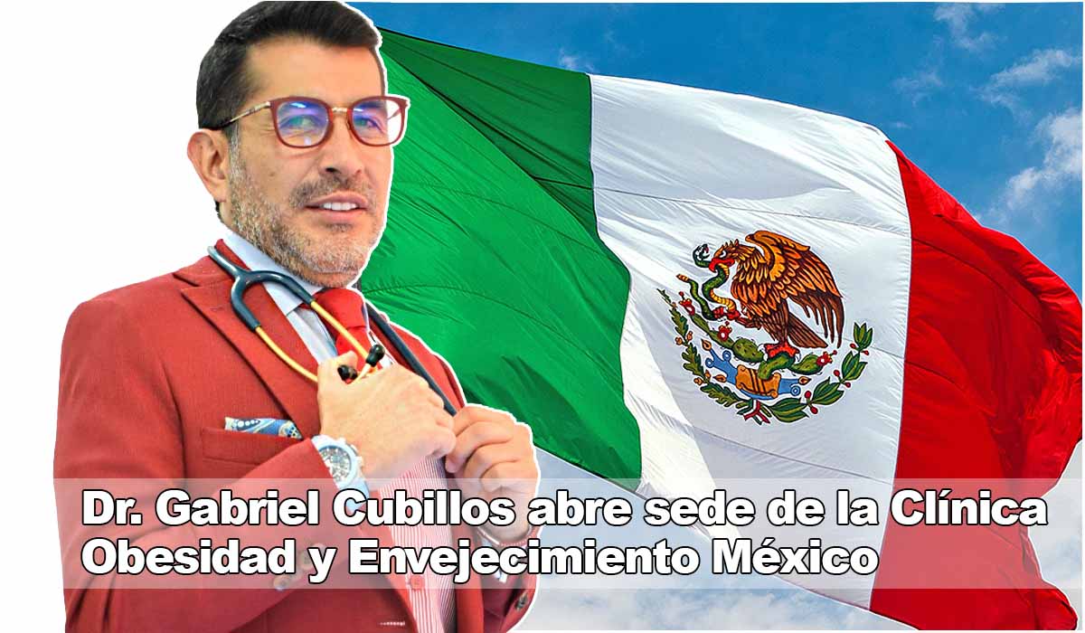 En Febrero 2023 apertura en México la Clínica Obesidad y Envejecimiento